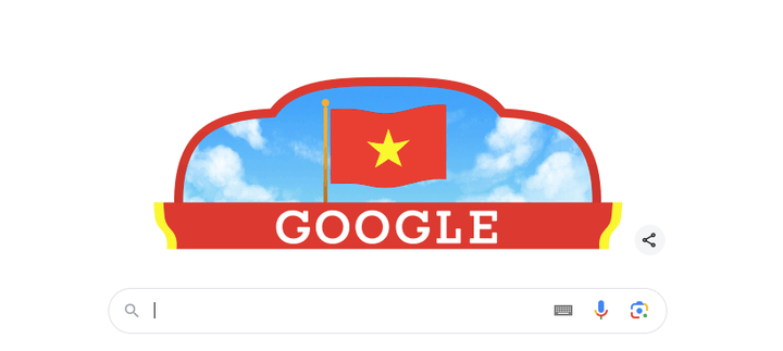 Google đổi ảnh đại diện mừng ngày Quốc khánh Việt Nam 2024