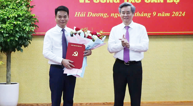 Thiếu tướng Lê Ngọc Châu giữ chức Phó Bí thư Tỉnh ủy Hải Dương