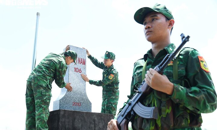 Lan tỏa tình hữu nghị Việt Nam-Campuchia qua việc tuần tra biên giới ở Tây Ninh