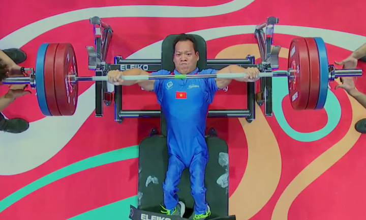 Cử tạ Paralympic 2024: Chi tiết lịch thi đấu, thành tích của VĐV Việt Nam