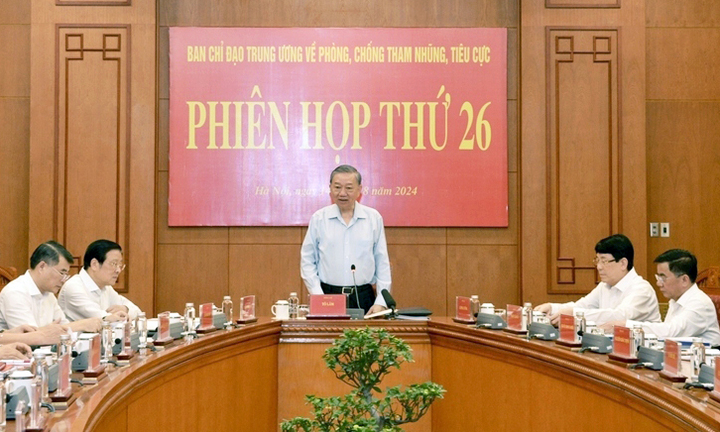 'Chỉ đạo của Tổng Bí thư, Chủ tịch nước về phòng, chống tham nhũng là rất rõ'