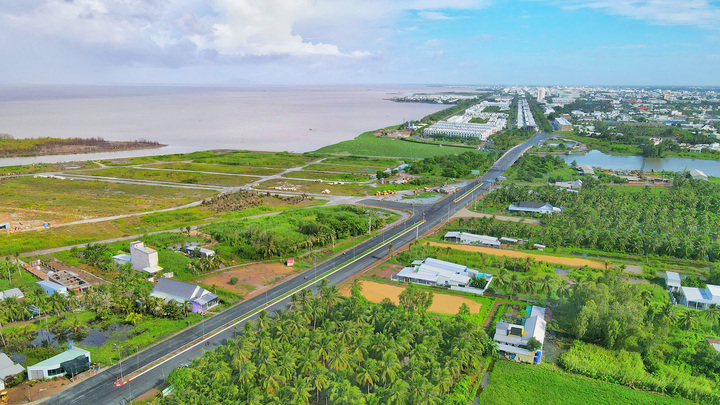 Thông xe tuyến đường ven biển gần 730 tỷ ở Kiên Giang