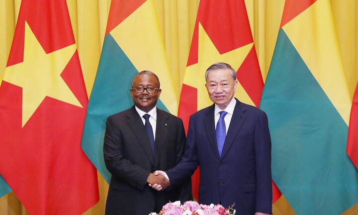 Tổng Bí thư, Chủ tịch nước Tô Lâm hội đàm với Tổng thống Cộng hòa Guinea-Bissau
