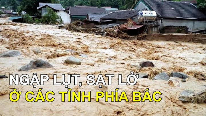 Người dân nhiều tỉnh thành miền Bắc thâu đêm chạy lụt