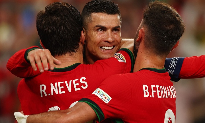 Ronaldo đá nửa trận, ghi bàn quyết định giúp Bồ Đào Nha thắng Scotland