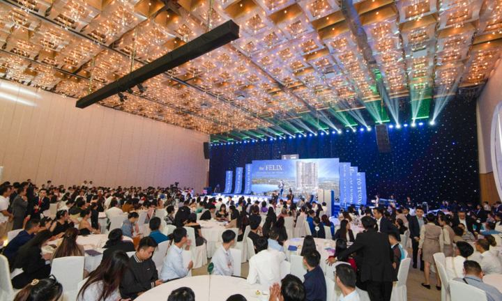 Lễ ra mắt khu căn hộ The Felix thu hút hơn 700 khách hàng tham dự