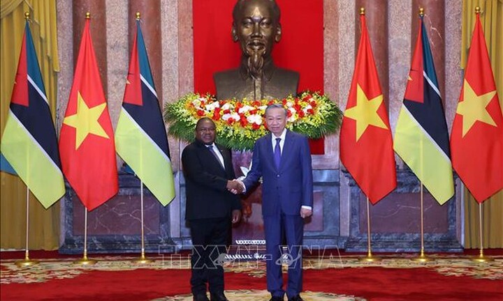 Tổng Bí thư, Chủ tịch nước Tô Lâm hội đàm với Tổng thống Mozambique