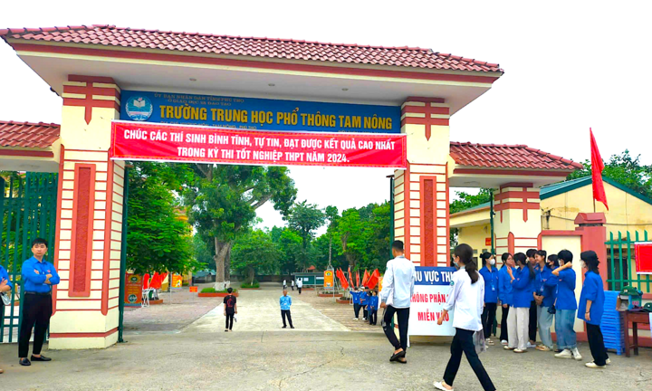 Phú Thọ bố trí chỗ học tạm cho học sinh sau vụ sập cầu Phong Châu