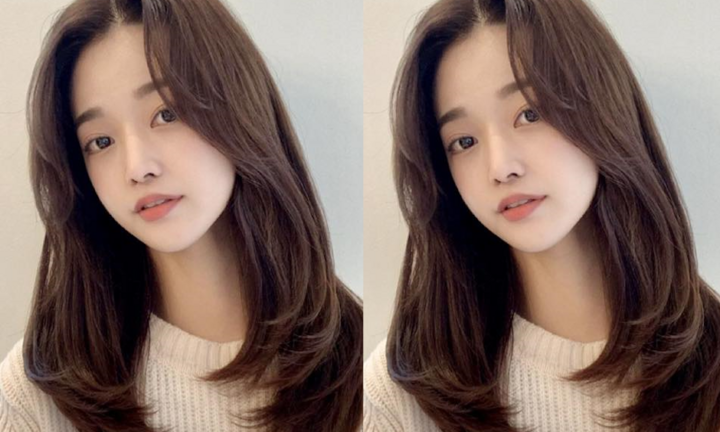 Kiểu tóc layer hợp mặt dài