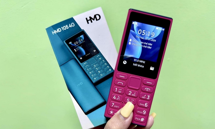 Nokia HMD 105 4G - điện thoại cho người lớn tuổi có gì đặc biệt?