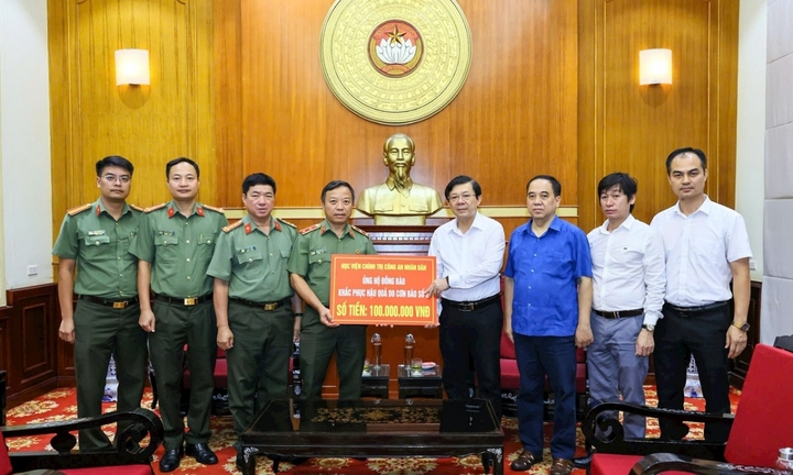 Sẽ tiếp tục công bố sao kê danh sách ủng hộ đồng bào bị thiệt hại do bão số 3