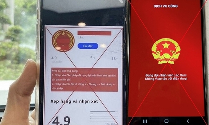 Cài đặt app giả mạo Bộ Công an, người phụ nữ ở Hà Nội mất 500 triệu đồng