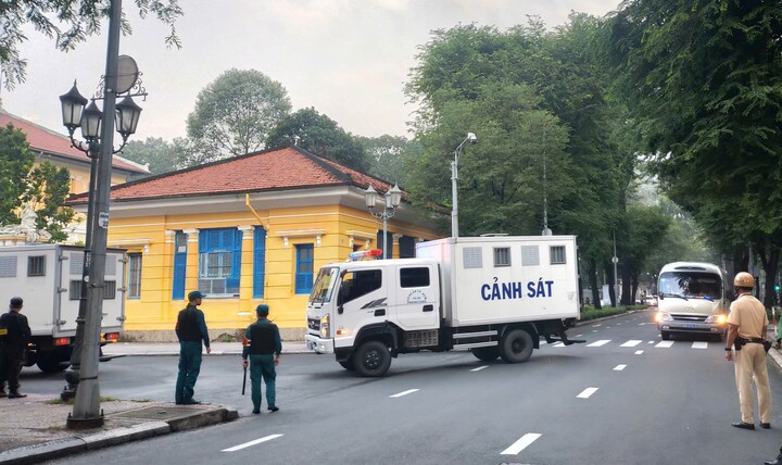 An ninh thắt chặt tại phiên tòa xét xử vụ án Trương Mỹ Lan giai đoạn 2