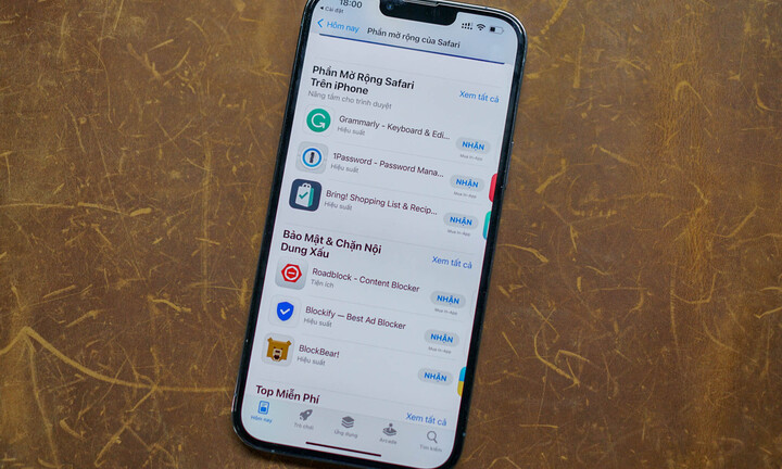 Cách tóm tắt trang web trên Safari iPhone