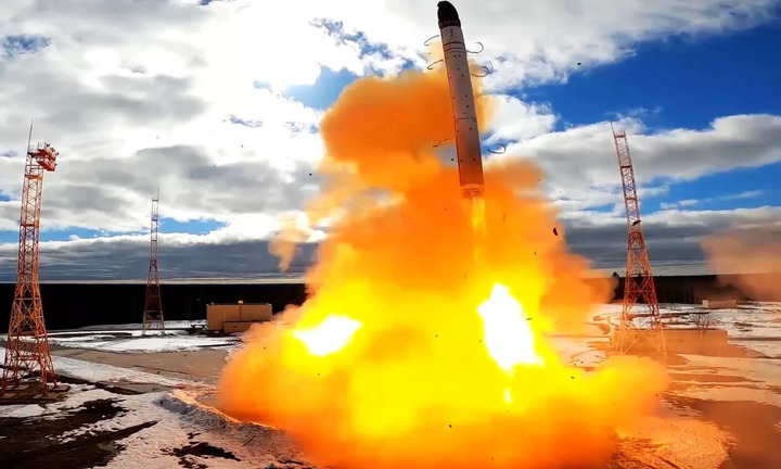 Tên lửa hạt nhân 200 tấn của Nga nổ tung khi phóng thử nghiệm