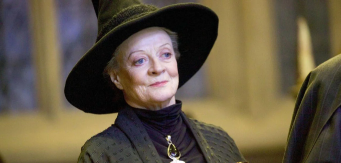 Giáo sư McGonagall trong phim Harry Potter qua đời