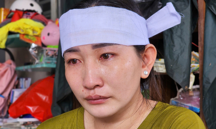 Vụ cướp xe tải đâm chết 2 người: Vợ khóc nghẹn, nhớ cái ôm tạm biệt của chồng