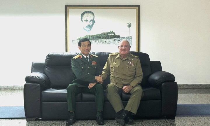 Hợp tác quốc phòng là một trụ cột trong quan hệ Việt Nam - Cuba