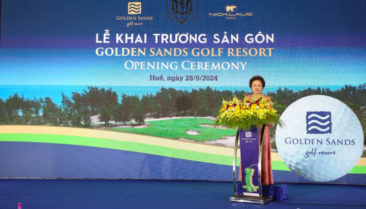 Khai trương sân gôn Sands Golf Resort ở Thừa Thiên Huế