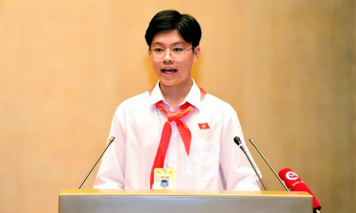Nam sinh 14 tuổi vào vai Chủ tịch 'Quốc hội trẻ em' là ai?