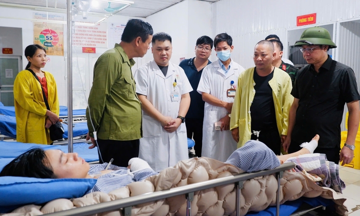 Sức khỏe các nạn nhân vụ sạt lở ở Hà Giang ổn định