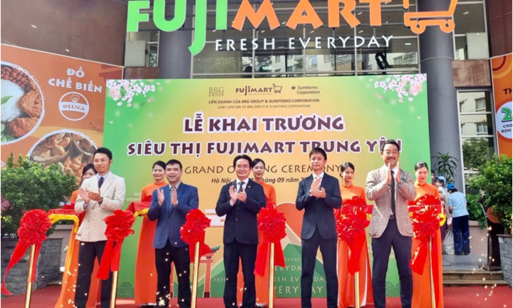 Hà Nội: Khai trương siêu thị FujiMart mới tại toà nhà Trung Yên 1, Cầu Giấy