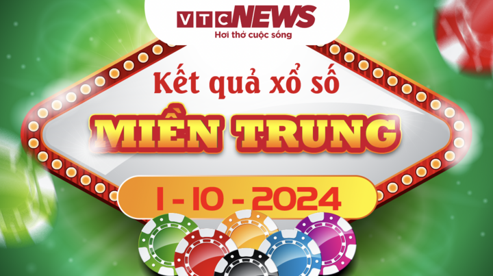 XSMT 1/10 - Trực tiếp kết quả xổ số miền Trung hôm nay 1/10/2024 - XSMT thứ Ba
