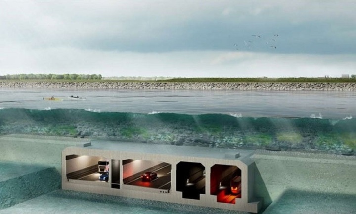 Cận cảnh công đoạn xây đường hầm ống chìm dài nhất thế giới xuyên biển Baltic