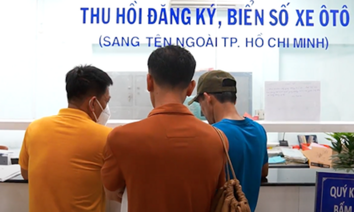 Thủ tục đăng ký xe tạm thời khi mua ô tô cũ 