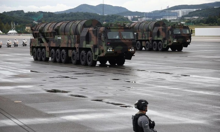 Hàn Quốc trình làng tên lửa 'quái vật' phá boongke Hyunmoo-5