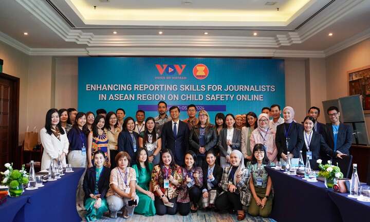 Mạng lưới phóng viên ASEAN chung tay bảo vệ trẻ em trên môi trường mạng