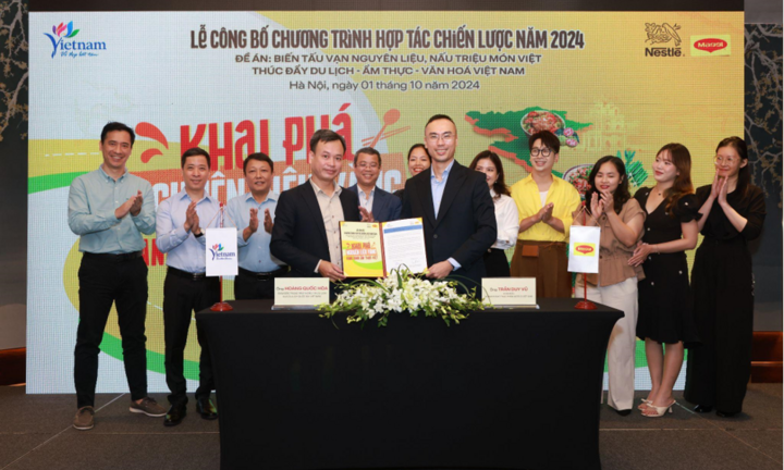 Nestlé Việt Nam và Cục Du lịch Quốc gia Việt Nam hợp tác thúc đẩy du lịch