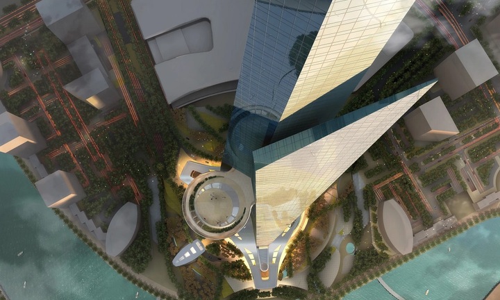 Tòa nhà cao 1 km tái khởi công sau nhiều năm gián đoạn vì tham nhũng