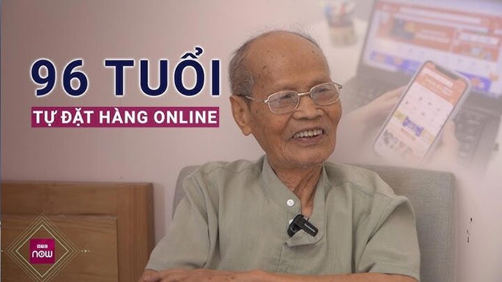 Cụ ông gần 100 tuổi ở viện dưỡng lão vẫn tự nấu ăn, đặt hàng online 