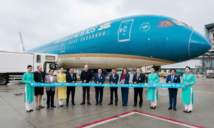 Vietnam Airlines khai trương đường bay thẳng đến thành phố Munich, Đức