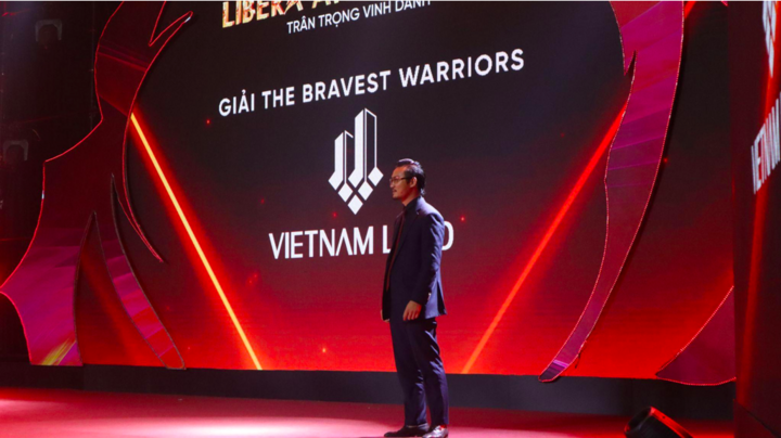 Vietnam Land nhận giải thưởng Bravest Warriors tại Libera Awards 2024