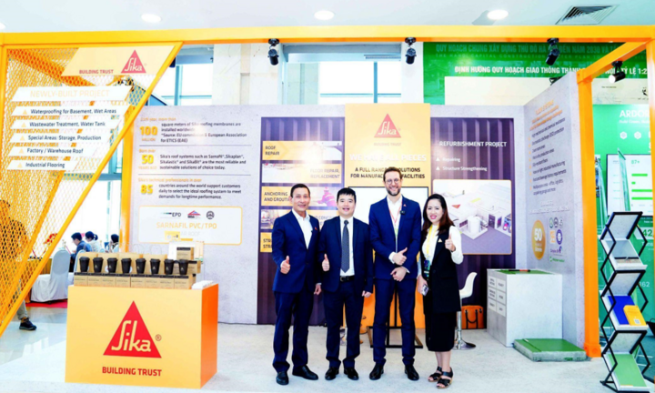 Sika Việt Nam gây ấn tượng với 'Giải pháp toàn diện cho dự án công nghiệp'