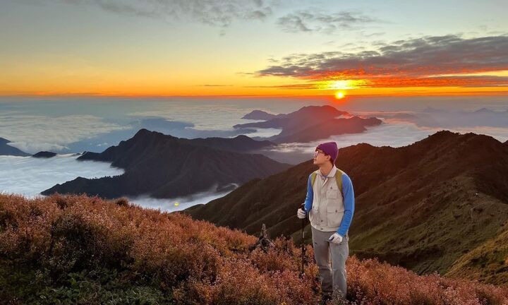 Đắm mình trong ‘đại dương mây trời’ trên đỉnh Tà Chì Nhù 