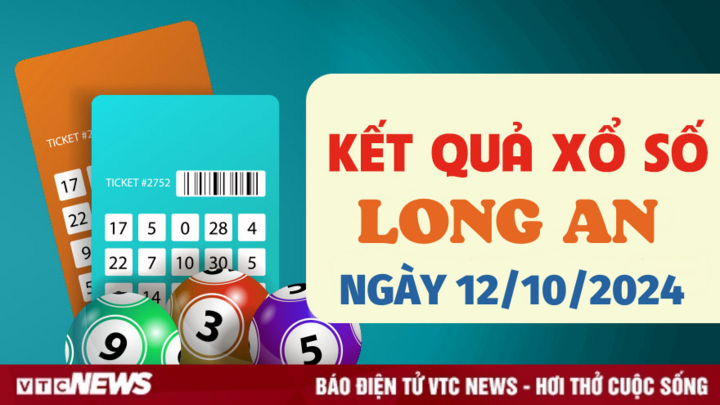 XSLA 12/10 - Kết quả xổ số Long An hôm nay 12/10/2024 - XSLA thứ Bảy 