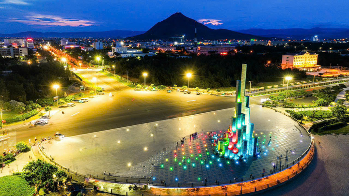 Cận cảnh nơi đặt cầu truyền hình Chung kết Đường lên đỉnh Olympia tại Phú Yên