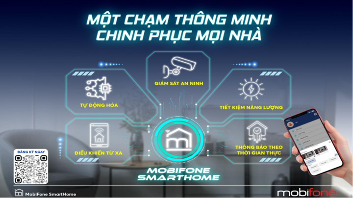 MobiFone SmartHome - giải pháp nhà thông minh toàn diện