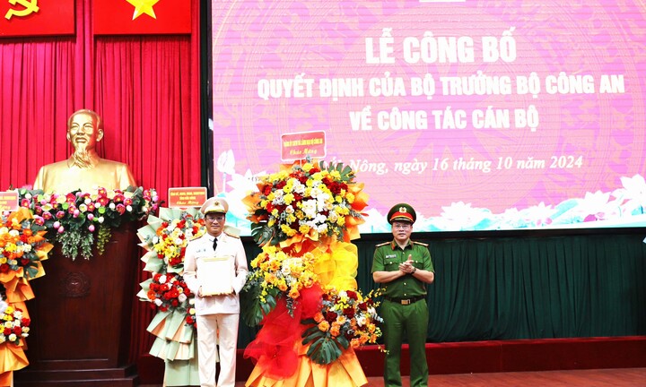 Đắk Nông có tân Giám đốc Công an tỉnh