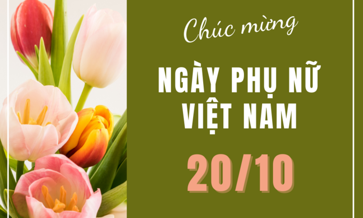 Lời chúc ngày 20/10 ý nghĩa dành cho mẹ, vợ, người yêu