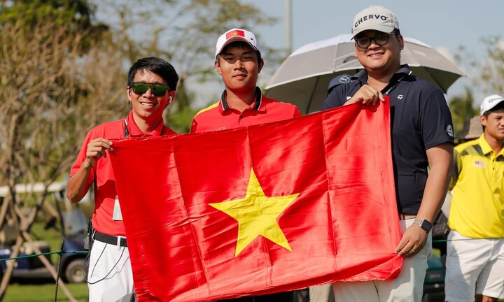 Đội tuyển golf Việt Nam vô địch giải châu Á Thái Bình Dương