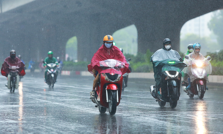 Dự báo thời tiết ngày 20/10: Miền Bắc hứng mưa dông