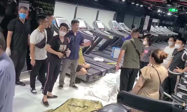 Điều tra nguyên nhân người đàn ông tử vong tại phòng tập gym ở Hà Nội