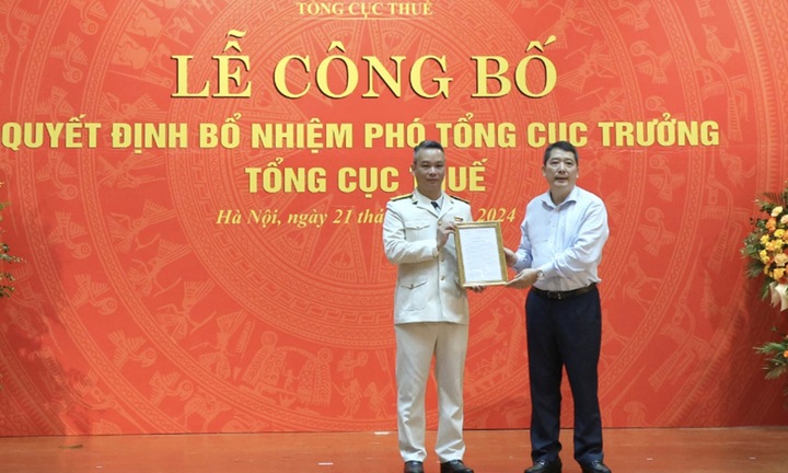 Cục trưởng Cục Thuế Hà Nội làm Phó Tổng cục trưởng Tổng cục Thuế