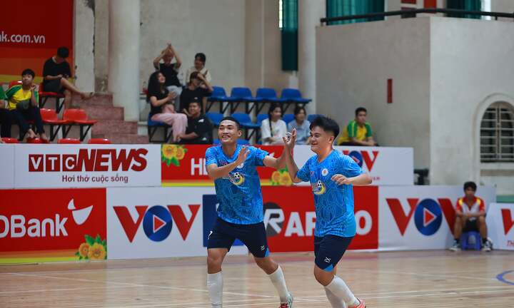 Trực tiếp chung kết giải Futsal Sinh viên khu vực Hà Nội 2024