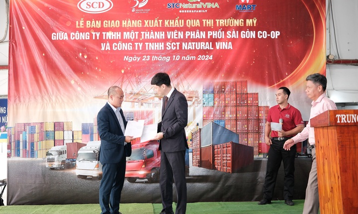 Saigon Co.op xuất khẩu hàng Việt sang thị trường Mỹ