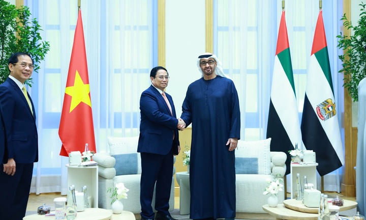 Việt Nam và UAE nhất trí nâng cấp quan hệ song phương lên Đối tác Toàn diện